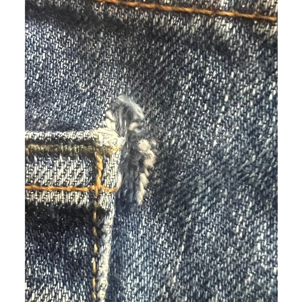 Vintage Polo Jeans Co Ralph Lauren Mens Jeans Blue Denim Tapered Leg Cotton - Picture 5 of 9